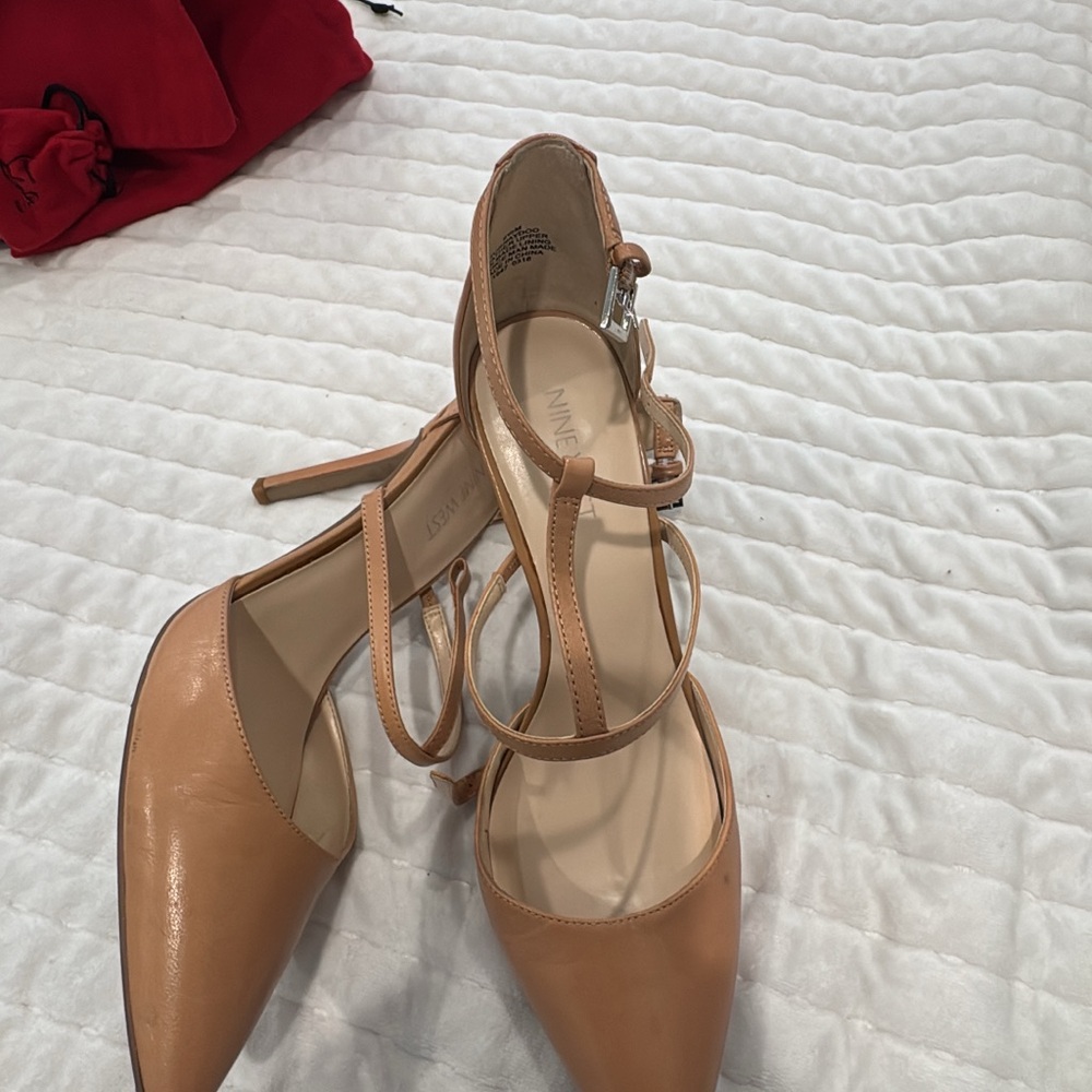 Nine West Tan Heels for Women